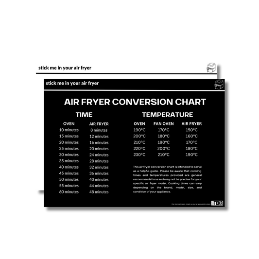 Air Fryer Conversion Chart