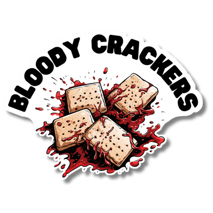 Bloody crackers - Stckr