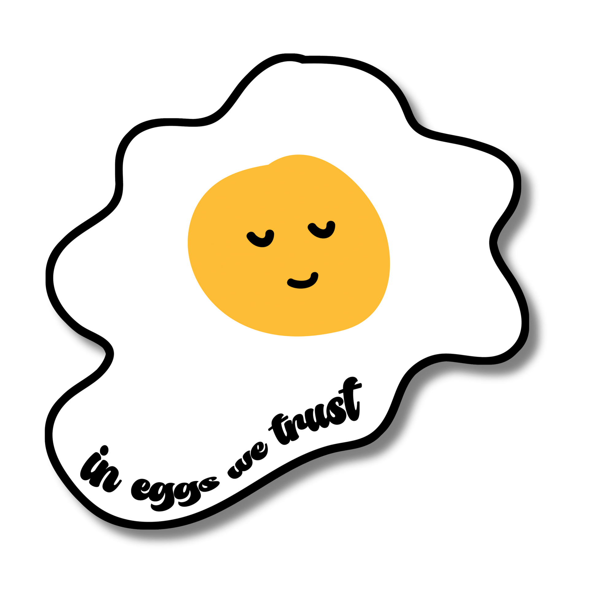 In eggs we trust - Stckr