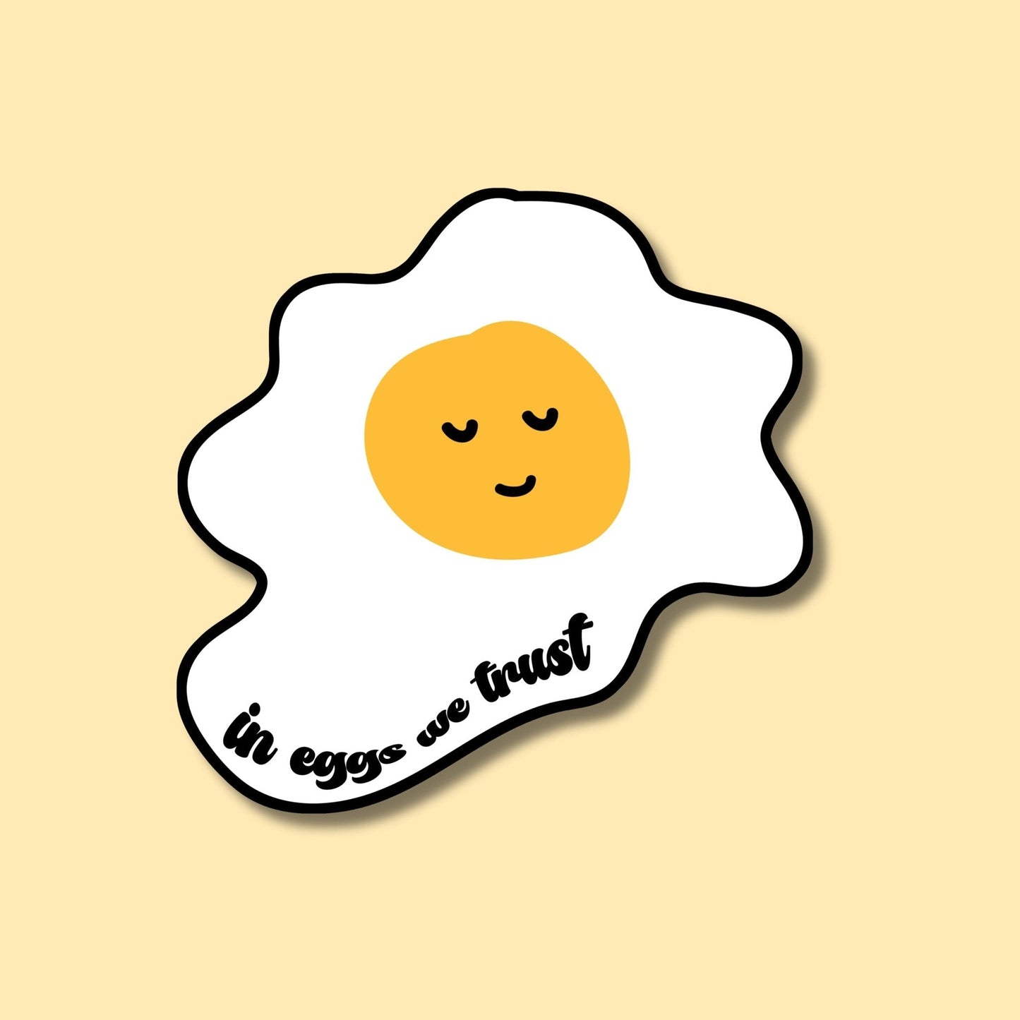 In eggs we trust - Stckr