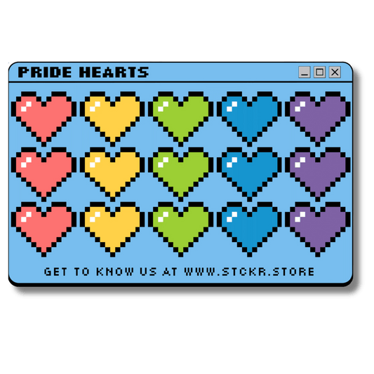 Pride hearts - Stckr