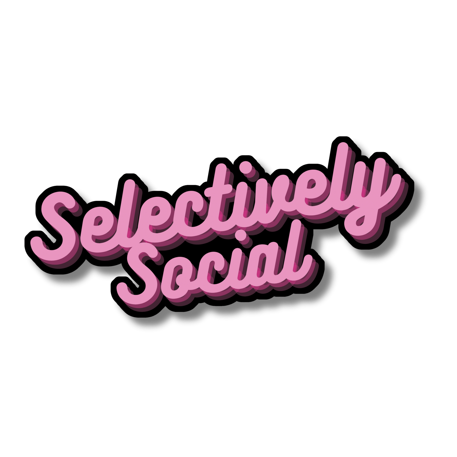 Selectively social - Stckr